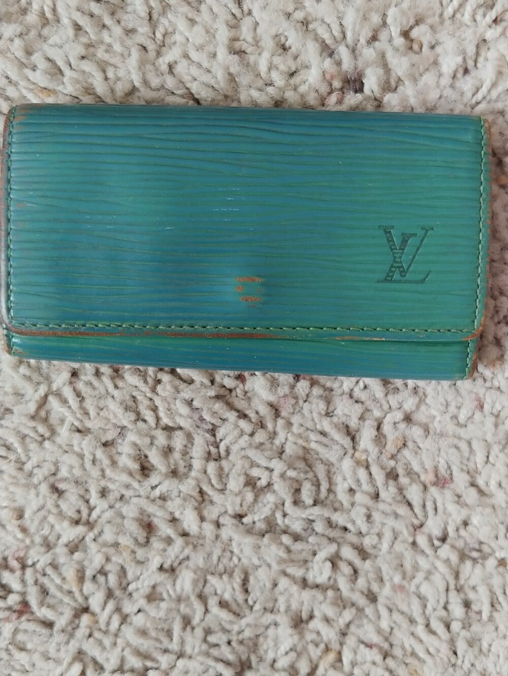 Louis Vuitton Green Epi Leather Key Holder